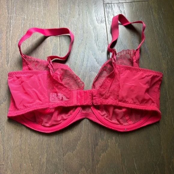 Cleo by Panache Pink Lace Bra - Picture 2 of 5